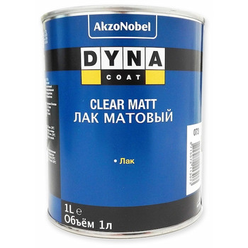DYNACOAT Clear Matt Матовый лак 1л + 0,5л (Flexi Hardeners) фото