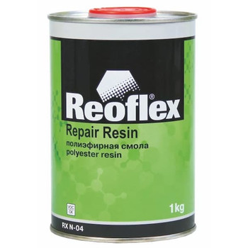 REOFLEX RX N-04 Repair Resin Полиэфирная смола для ремонта пластиковых бамперов 1кг (с отвердителем) фото