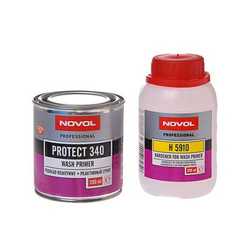 NOVOL PROTECT 340 Wash Primer 1+1 Грунт реактивный 0,2л+0,2л (Н5910) фото