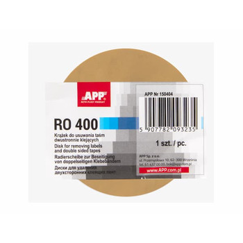 APP RO 400 Диски для удаления двухсторонних клеящих лент фото