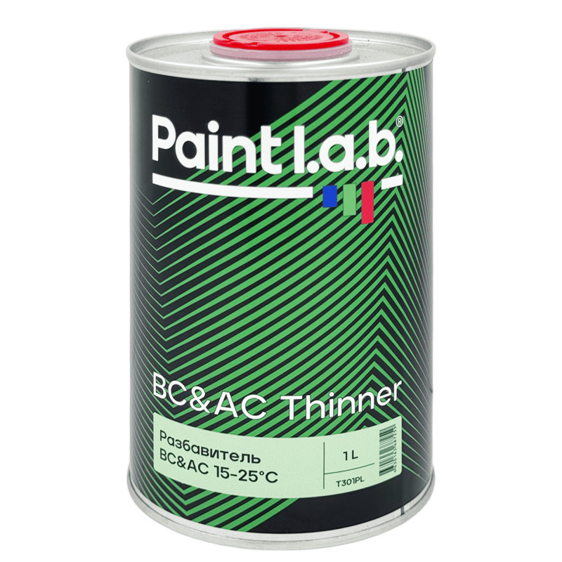 PAINT L.A.B. T301PL BC&AC Thinner Разбавитель универсальный 1л 