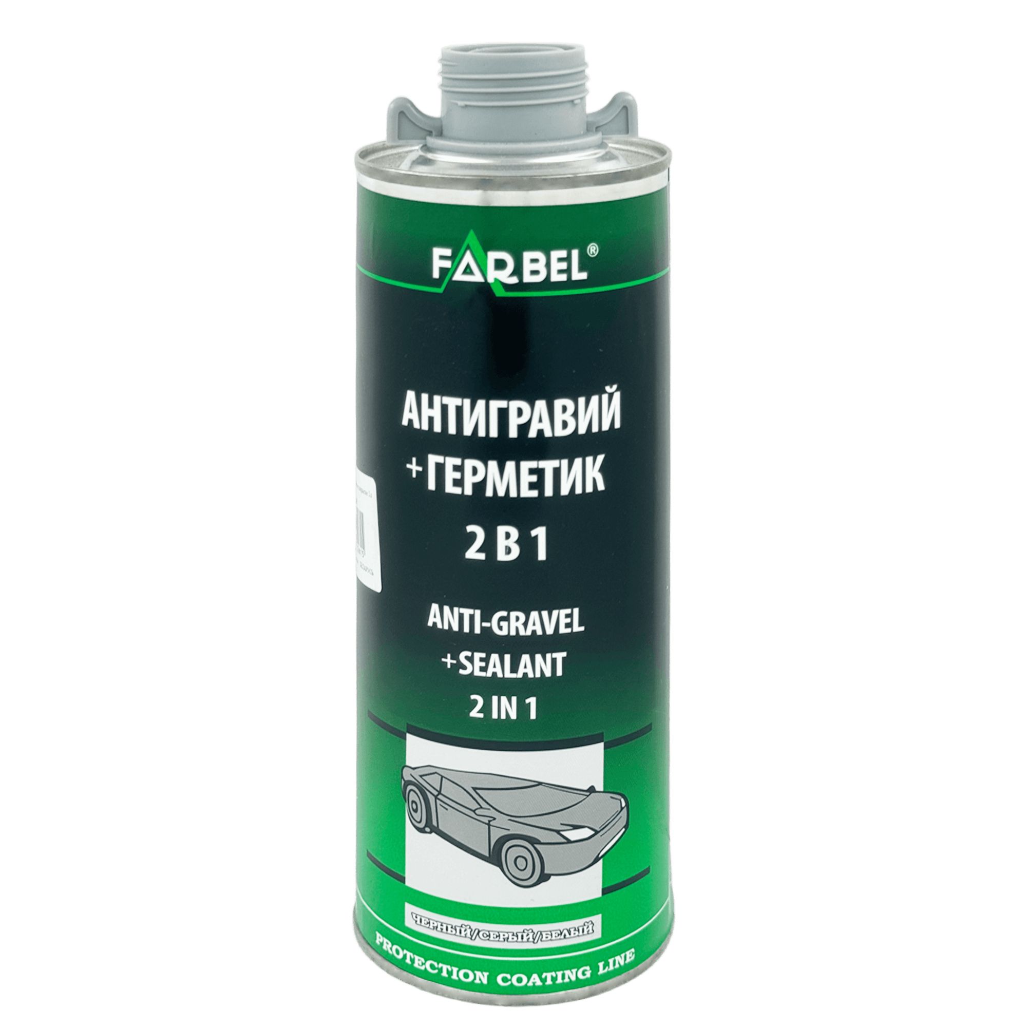 FARBEL 2в1 Средство для защиты кузова (антигравий + герметик) 1л