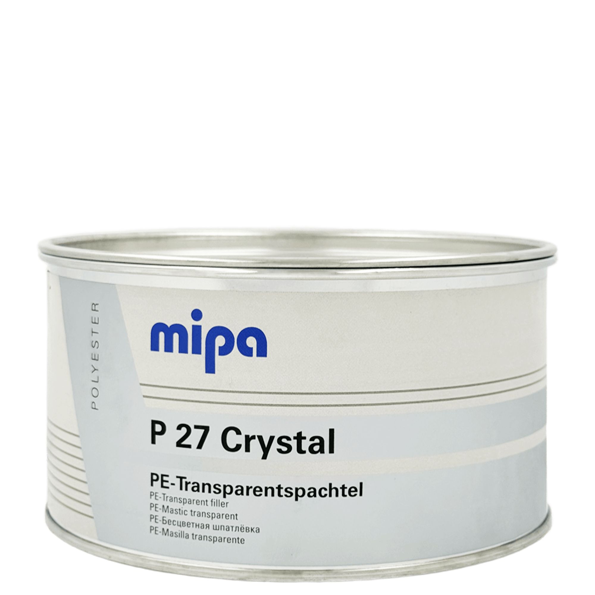 MIPA P27 Crystal Шпатлёвка бесцветная 1кг превью #1