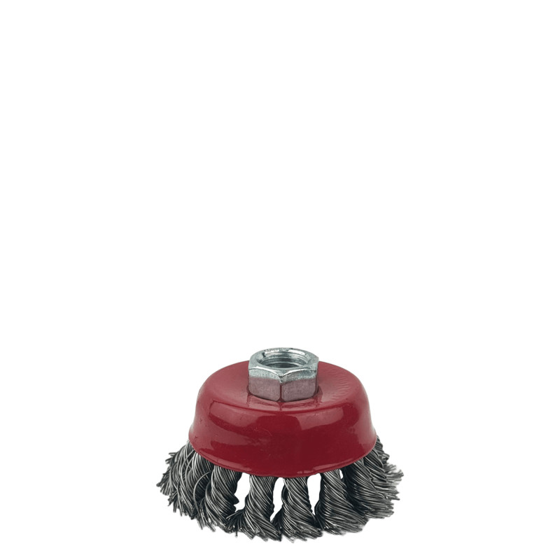 VX 1001 Кордщетка витая (чаша) сталь 65мм М14