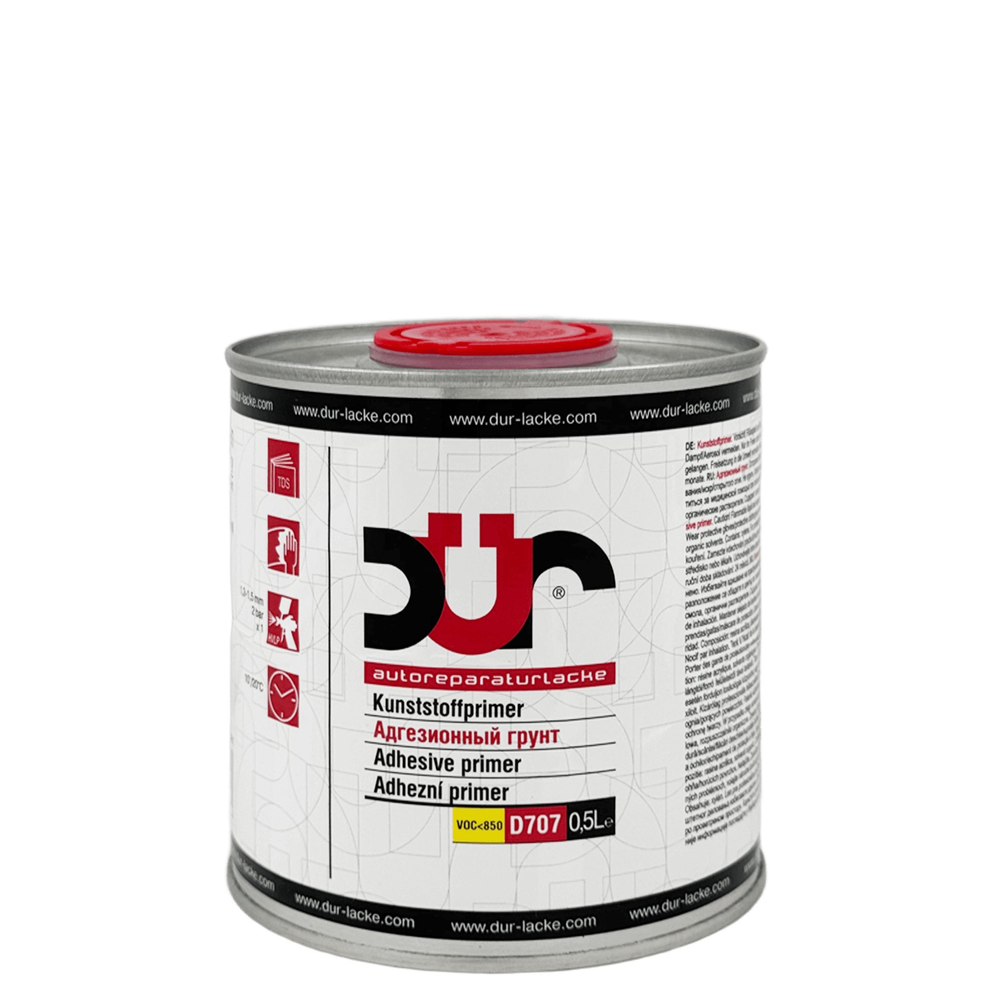 DUR D707 Адгезионный грунт для пластика 0,5л