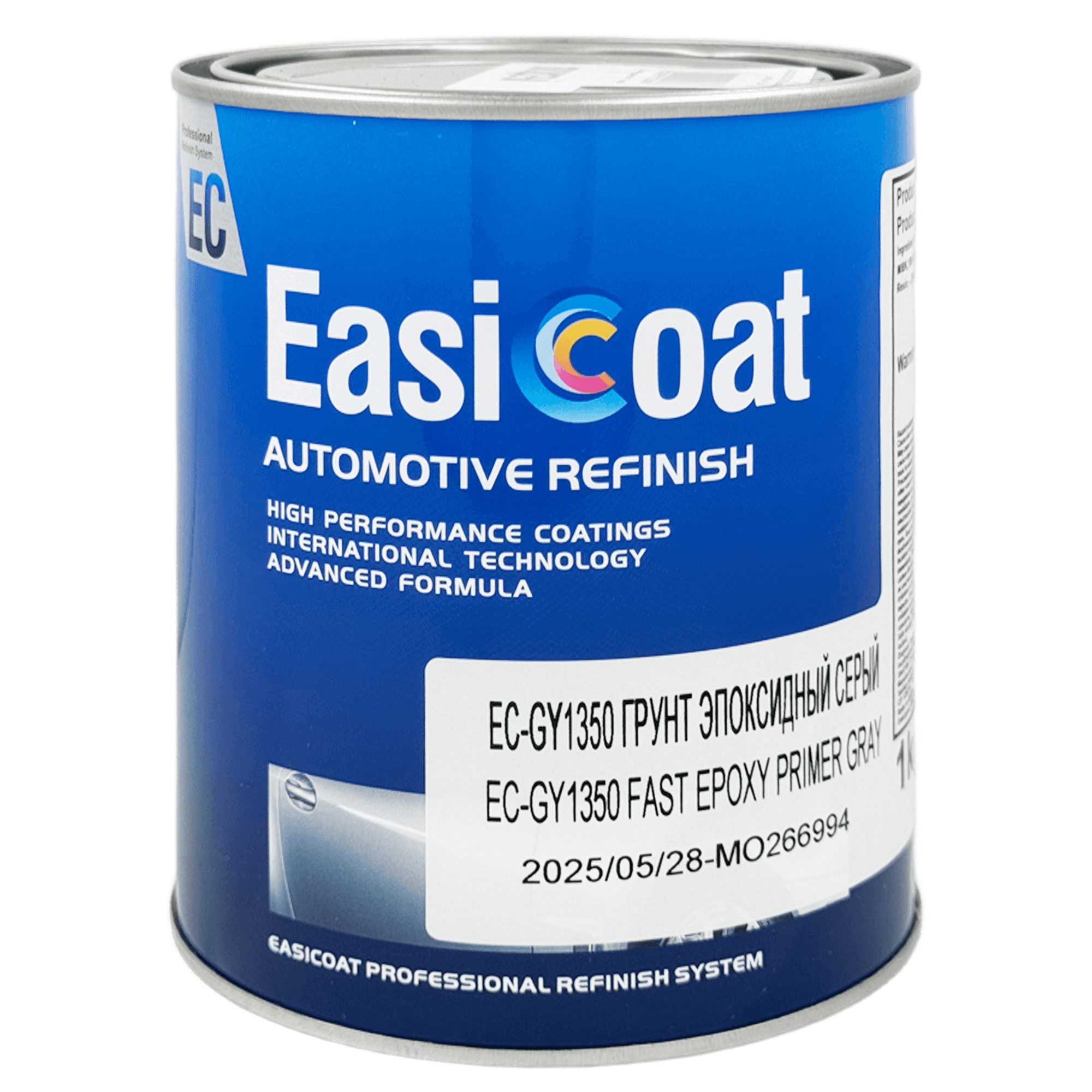 EASICOAT EC-GY1350 Fast Epoxy Primer Эпоксидный грунт 1кг + 0,2кг(отвердитель) + 0,3кг(разбавитель)