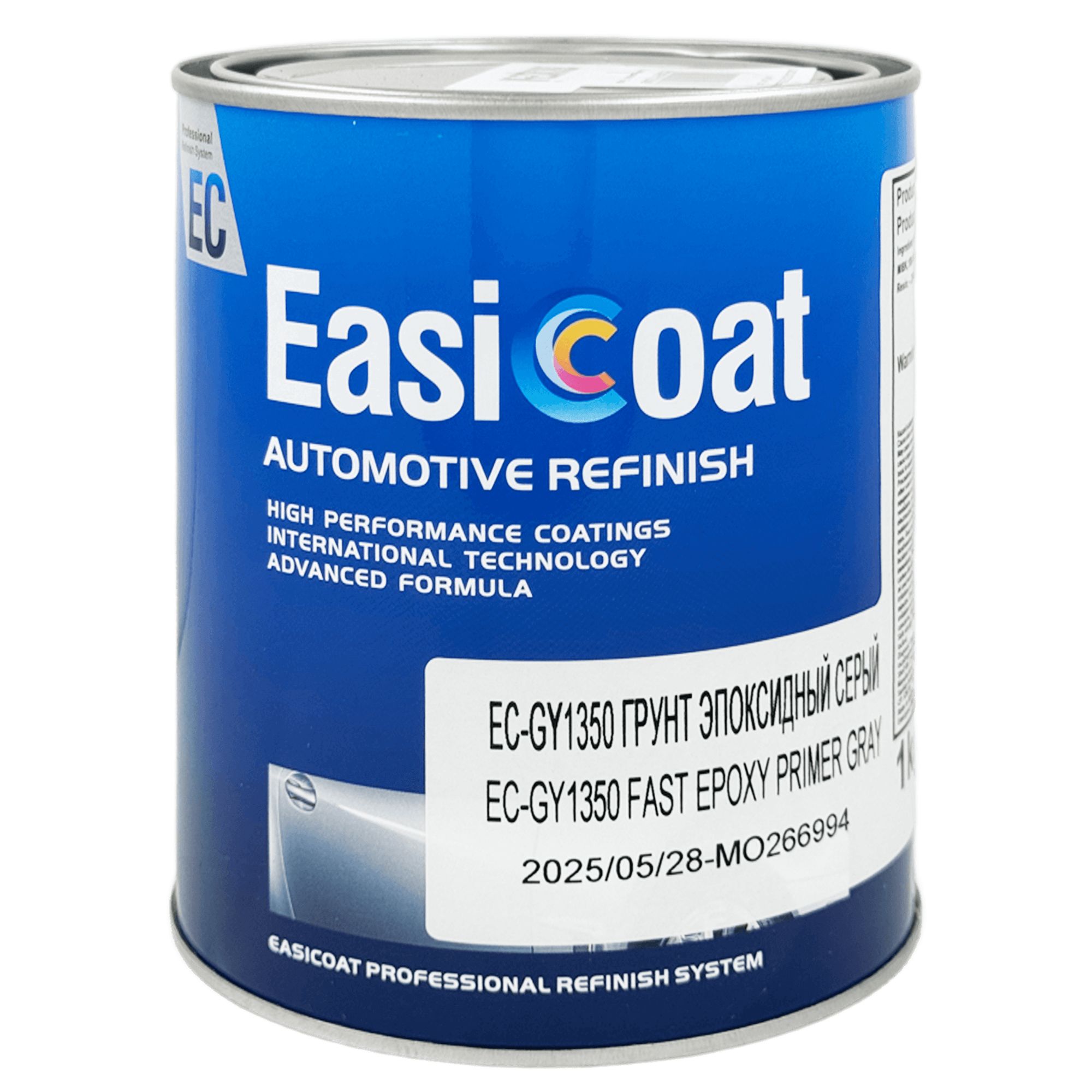 EASICOAT EC-GY1350 Fast Epoxy Primer Эпоксидный грунт 1кг + 0,2кг(отвердитель) + 0,3кг(разбавитель) превью #1