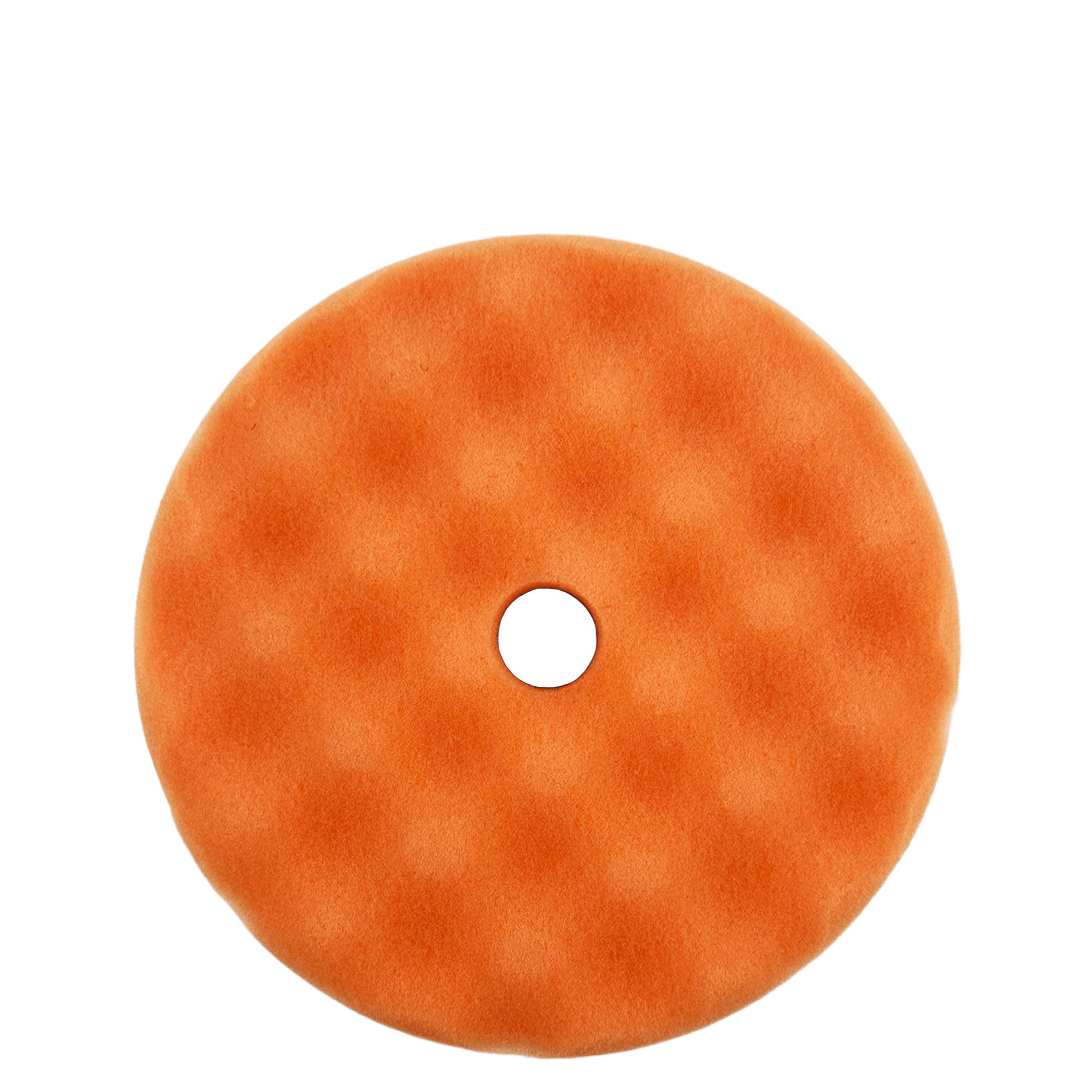 SANDWOX 815.07.150.05 Поролоновый полировальный диск средней жесткости, рельефный, оранжевый 150мм превью #1