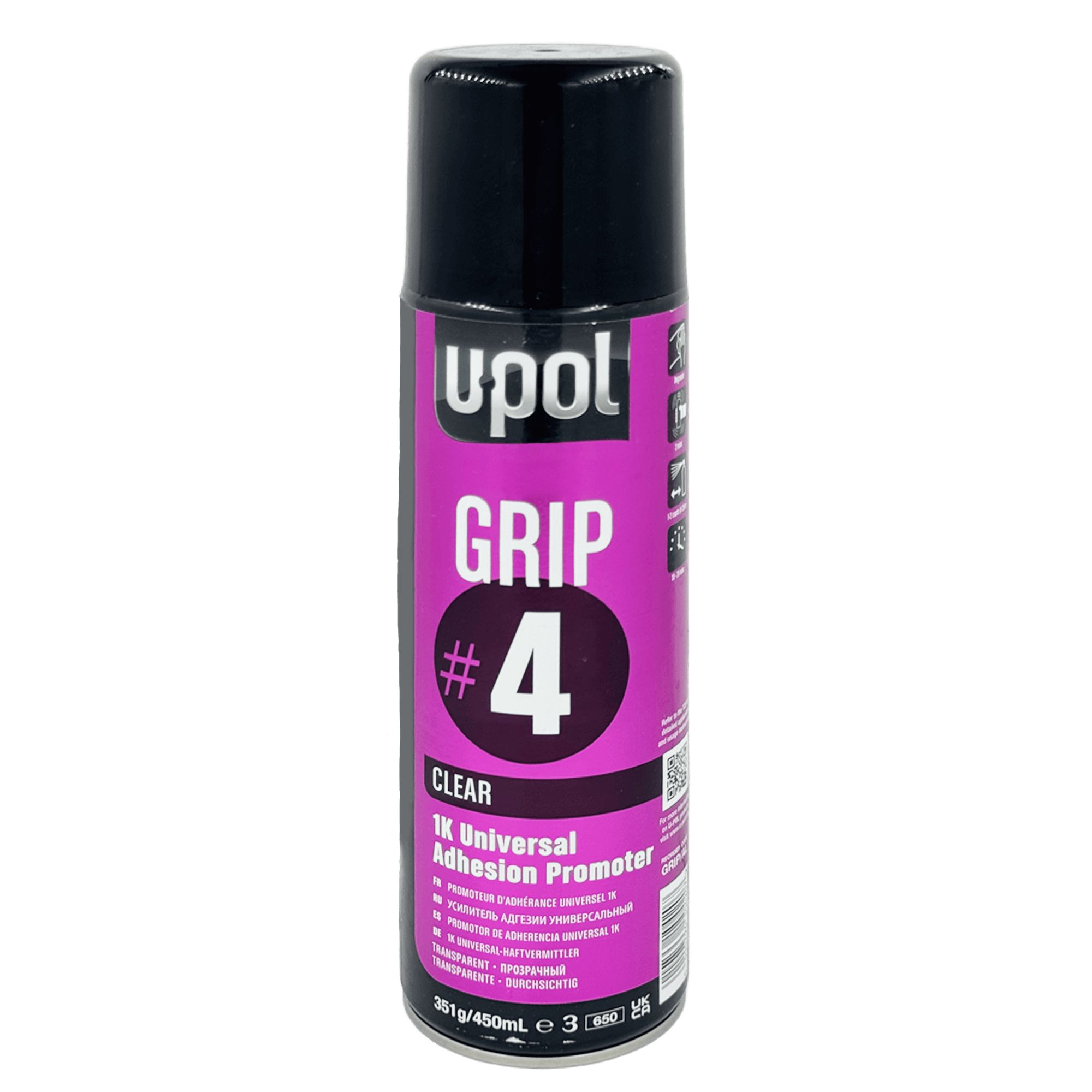 U-POL GRIP#4 Усилитель адгезии универсальный 450мл