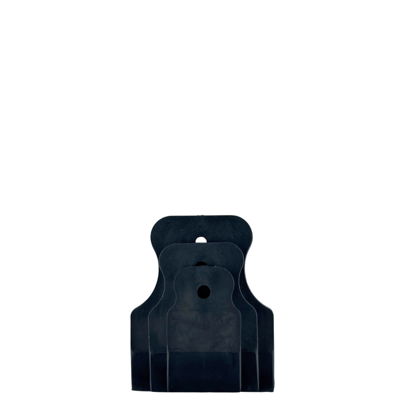 BLUECAR Резиновые шпателя комплект чёрные (3шт)