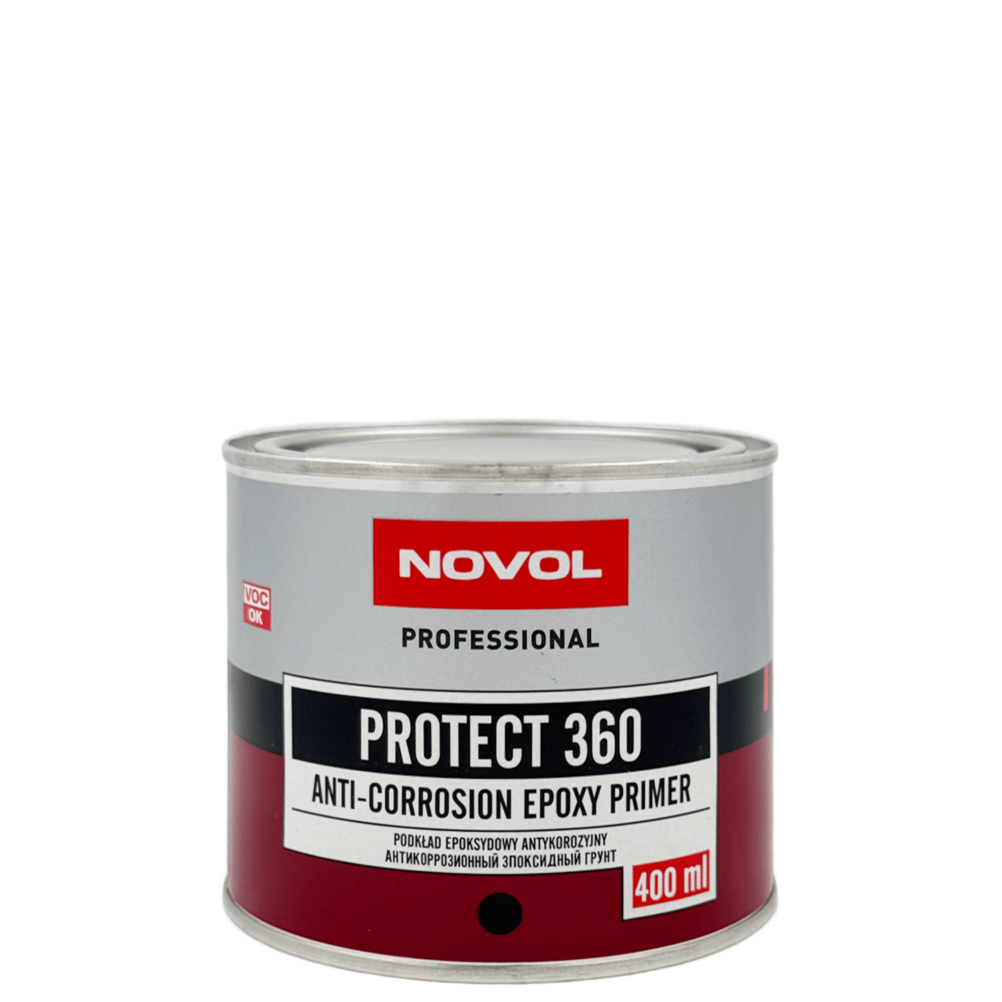 NOVOL PROTECT 360 Грунт эпоксидный чёрный 0,4л+0,4л (H5950)