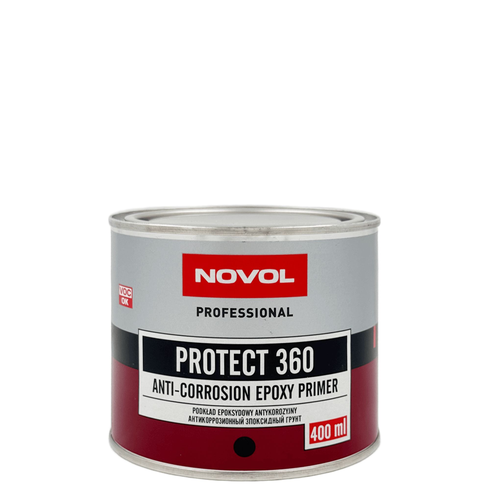NOVOL PROTECT 360 Грунт эпоксидный чёрный 0,4л+0,4л (H5950) превью #1