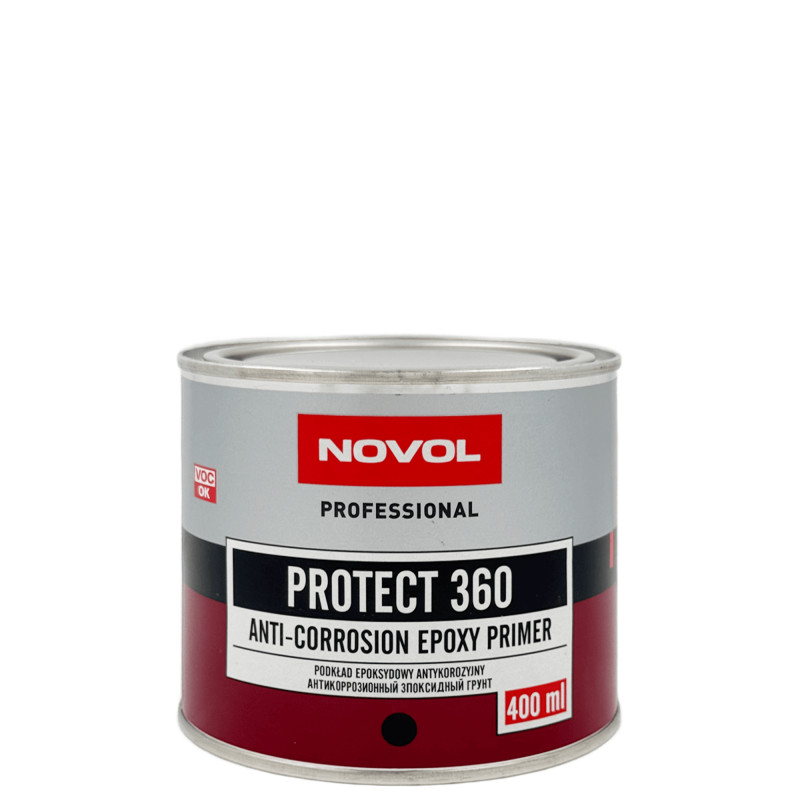 NOVOL PROTECT 360 Грунт эпоксидный чёрный 0,4л+0,4л (H5950)