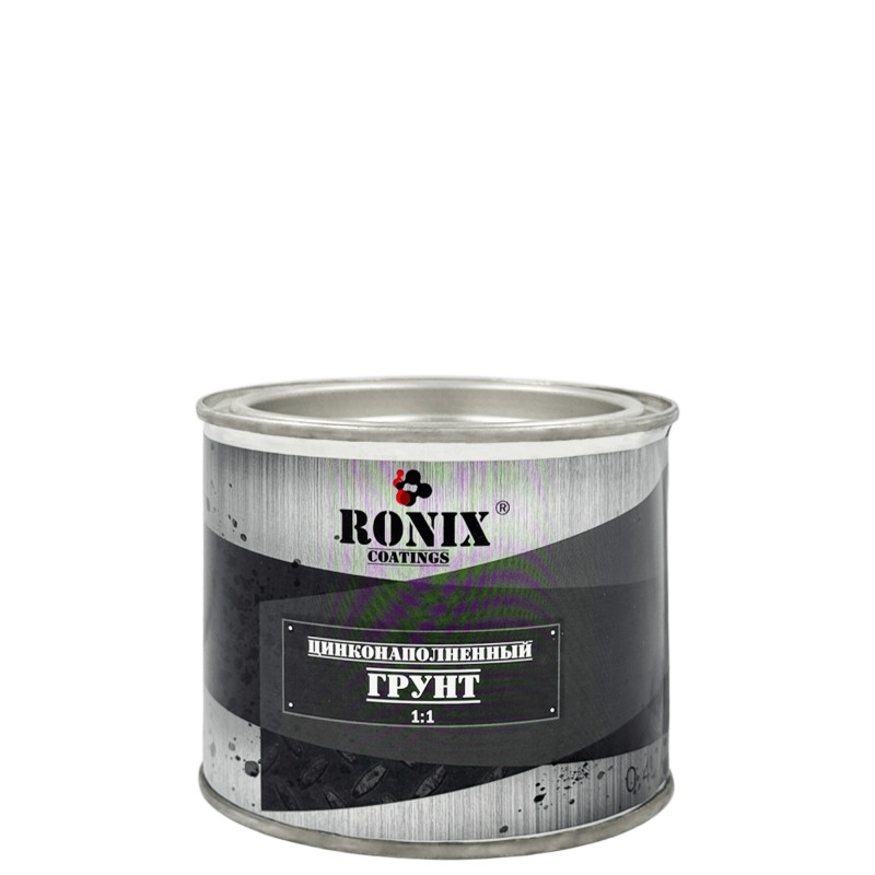 RONIX 2K Цинконаполнительнный грунт 0,4л + 0,4л