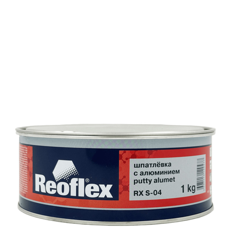 REOFLEX RX S-04 Putty Alumet Шпатлёвка с алюминием 1кг