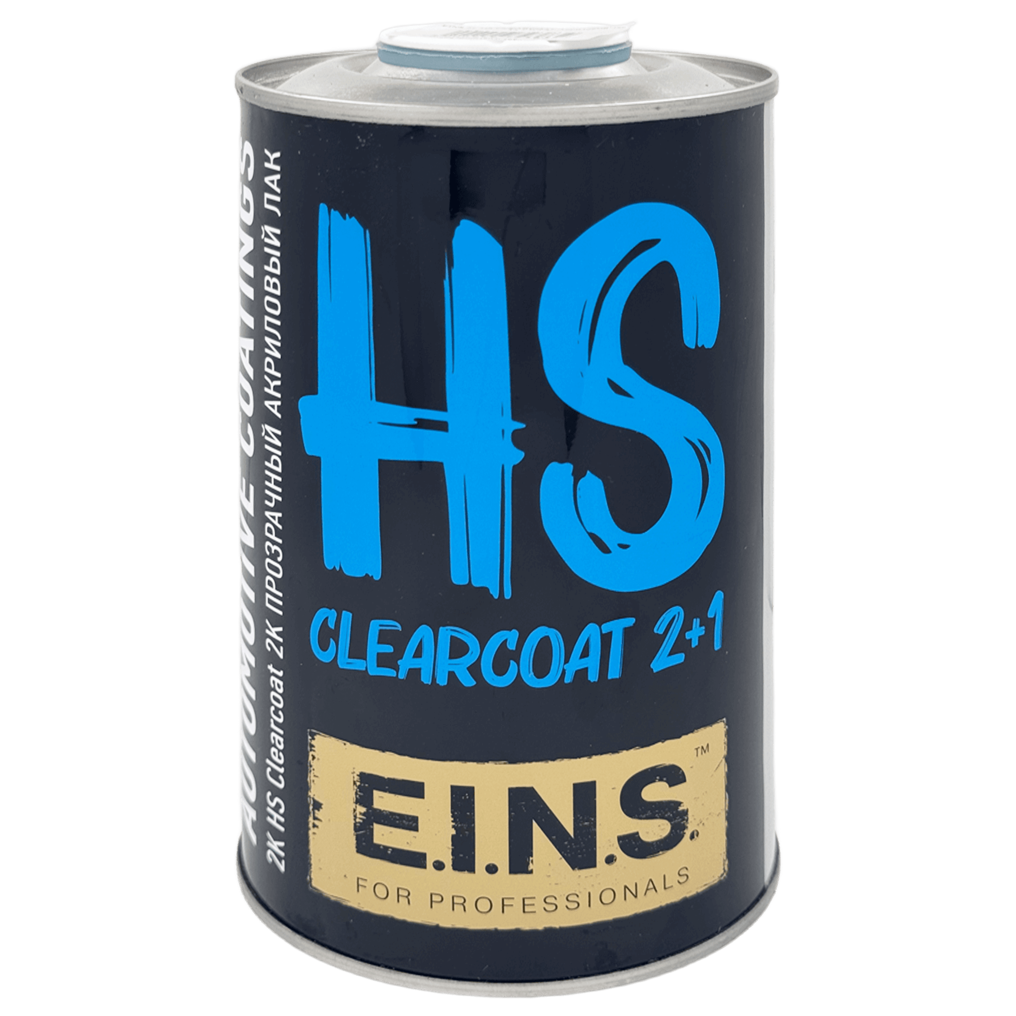 EINS 2К HS CLEARCOAT Акриловый лак 1л + 0,5 л превью #1