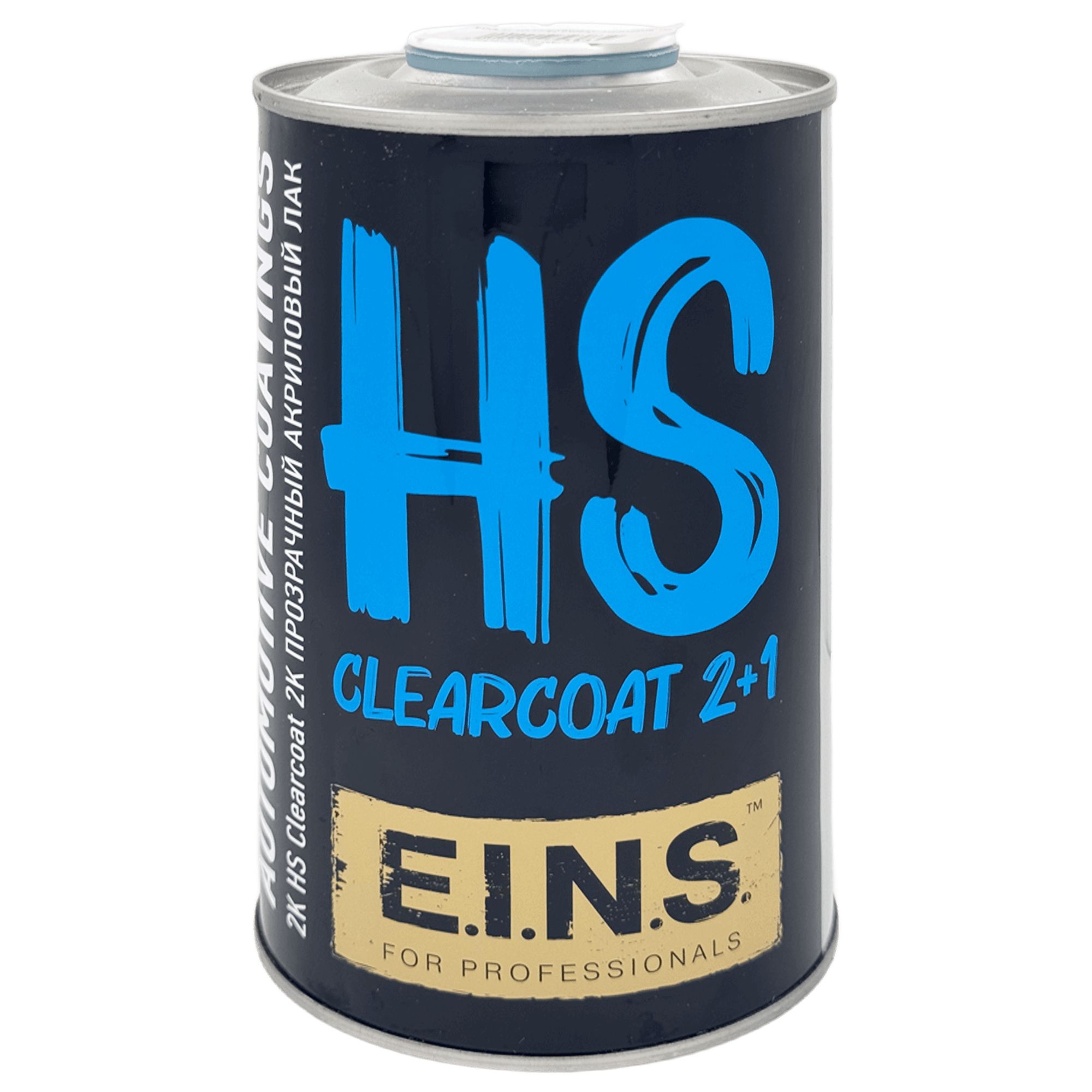 EINS 2К HS CLEARCOAT Акриловый лак 1л + 0,5 л превью #1