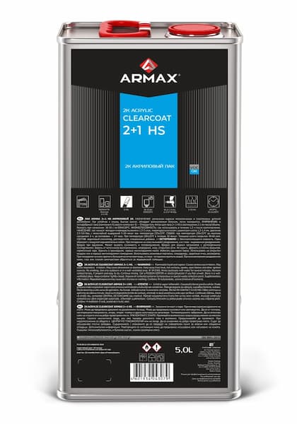 ARMAX 2K ACRYLIC CLEARCOAT 2+1 HS Акриловый лак 5л + 2,5л превью #1