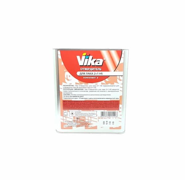 VIKA 2K ACRYLIC CLEARCOAT 2+1 HS Акриловый лак 4.7л + 2.35л превью #2