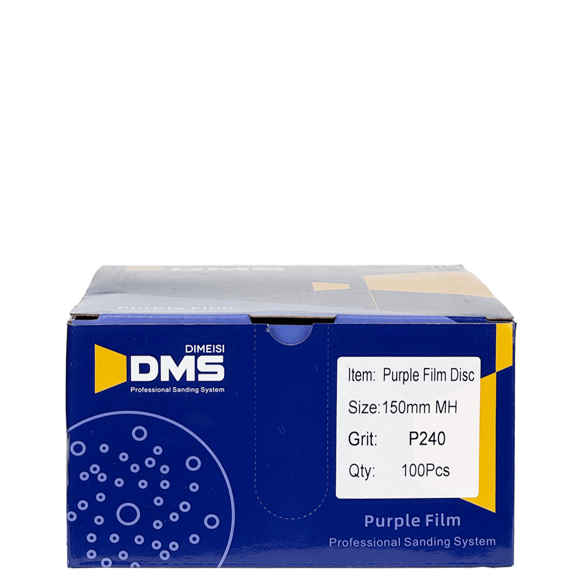 DMS Purple Film Шлифовальные круги с керамическим абразивом 181-отверстий 150мм 1шт превью #3