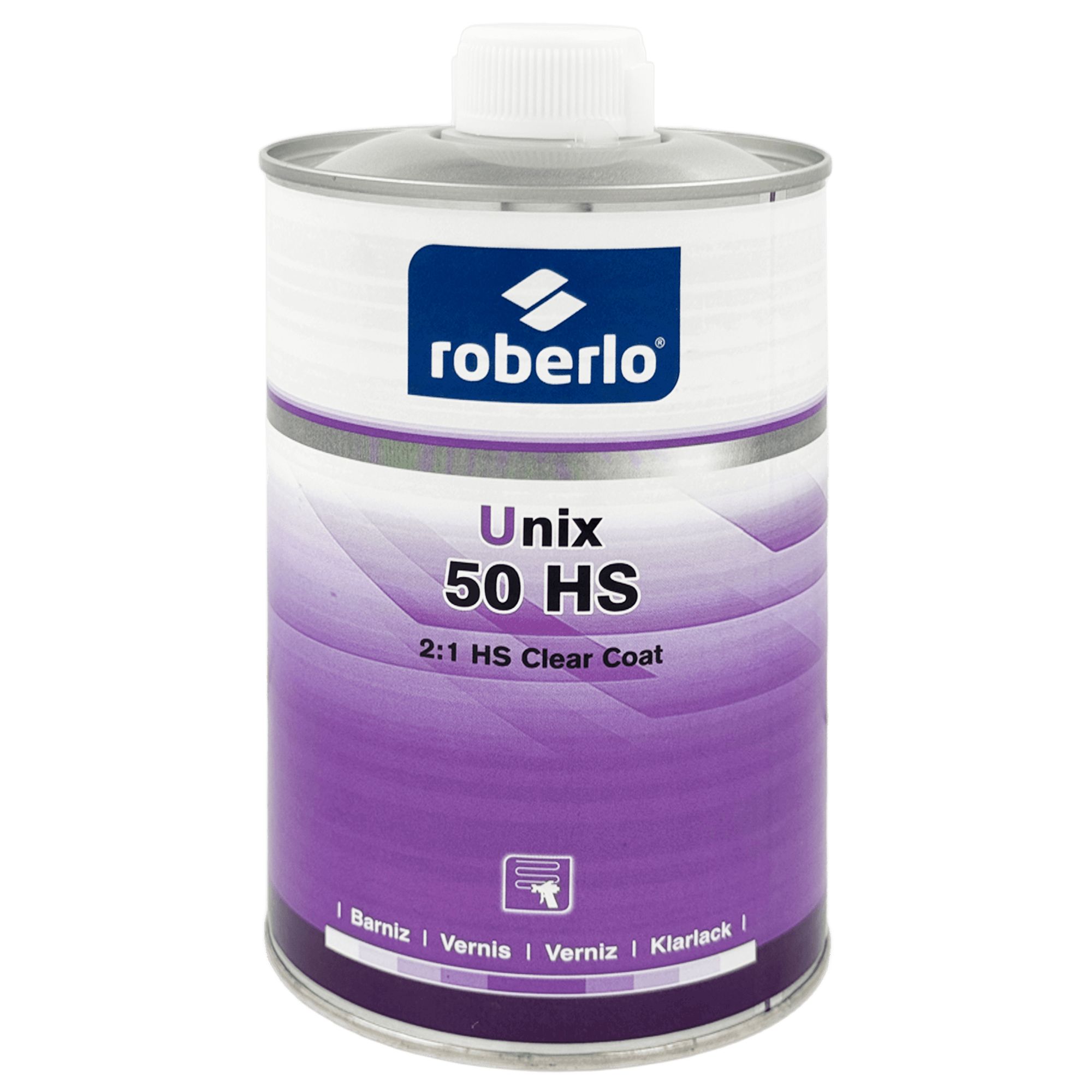 ROBERLO UNIX 50 HS Лак бесцветный 1л + 0,5л (G5005) превью #1
