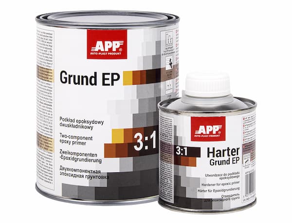 APP 2K-Grund EP 3:1 Грунт эпоксидный 1+0.2кг (Hanter)