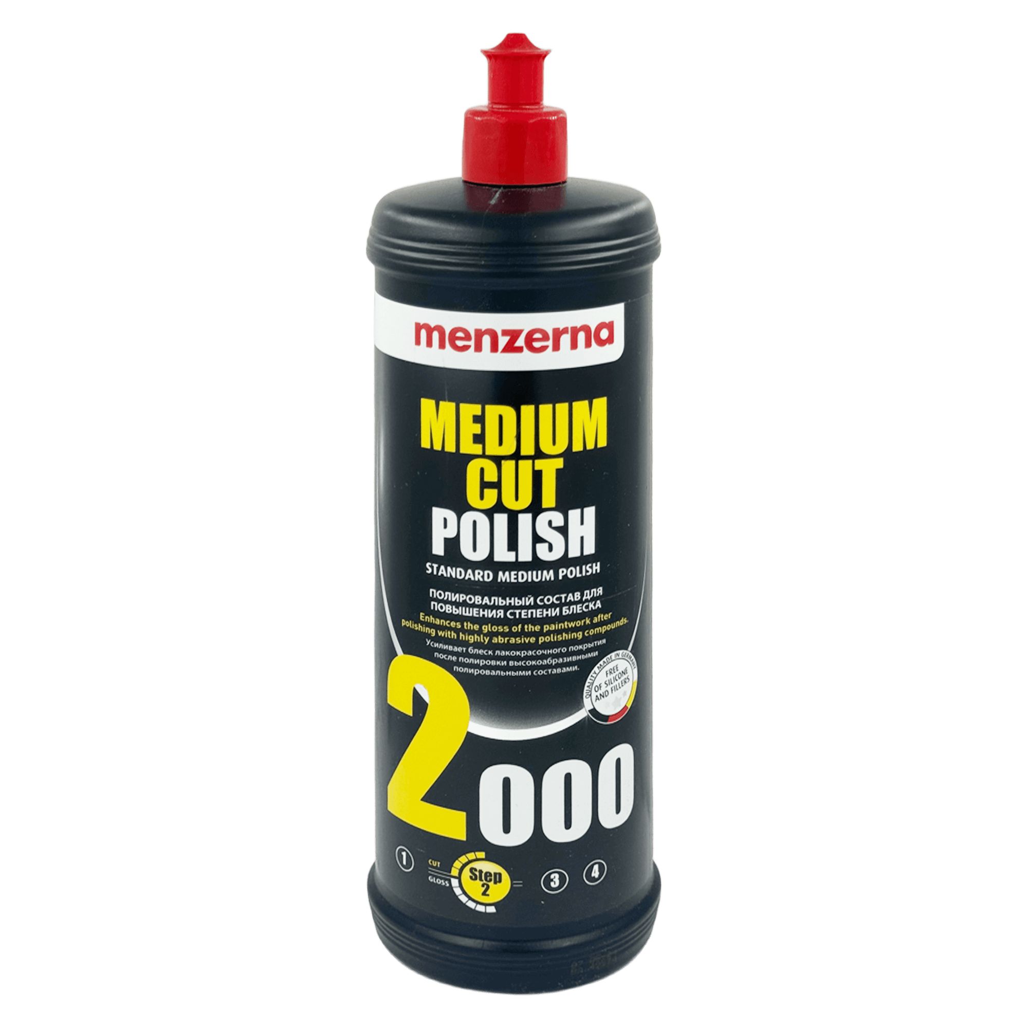 MENZERNA 2000 Medium Cut Polish Среднеабразивная полировальная паста 1л
