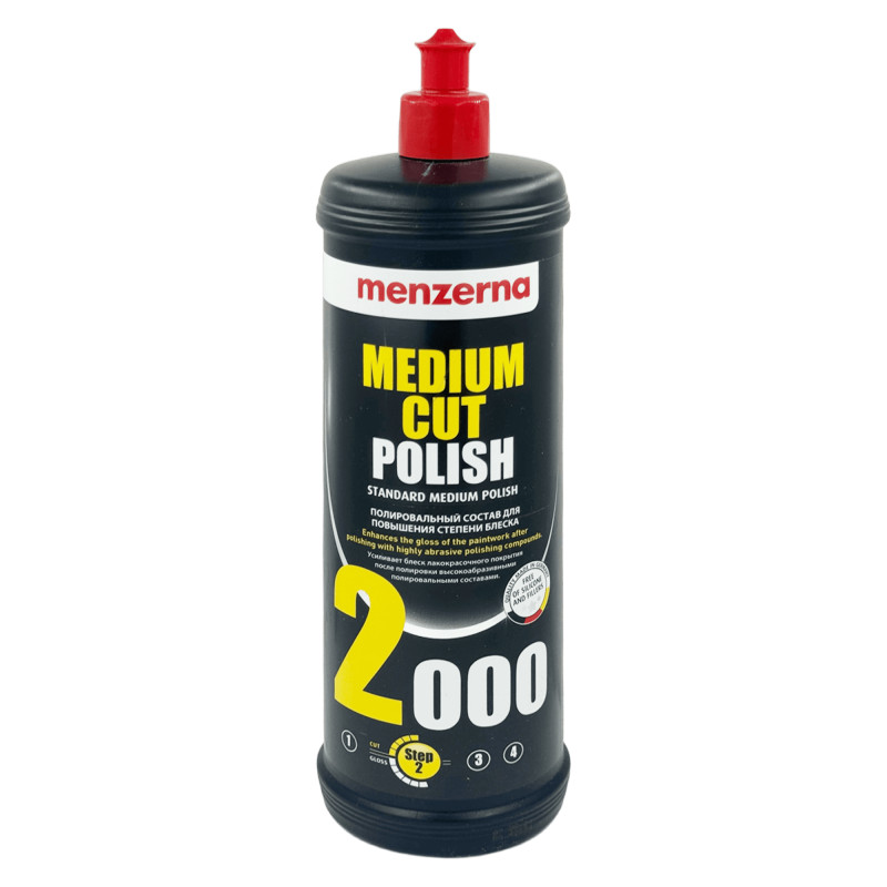 MENZERNA 2000 Medium Cut Polish Среднеабразивная полировальная паста 1л