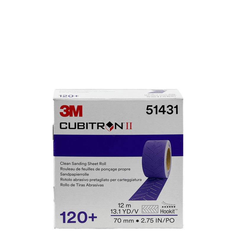 3M 737U Cubitron II Hookit Purple+ Полоска абразивная 70мм x 66мм (квадрат)