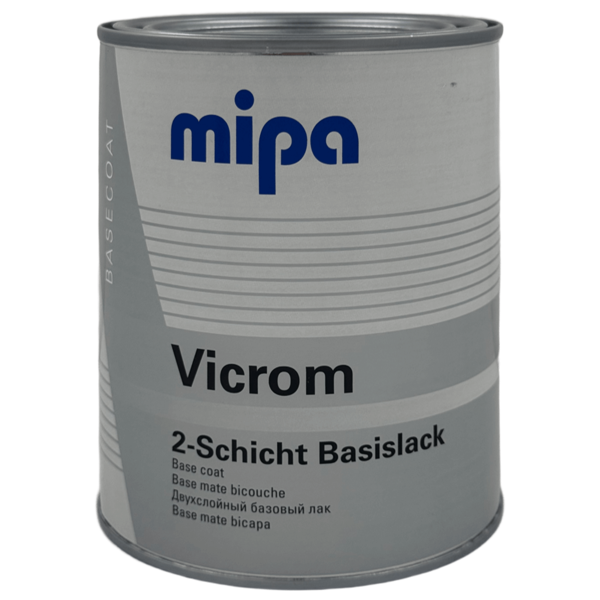 MIPA BC 2-Schicht-Basislack Vicrom Базовая краска (эффект алюминия) 1л