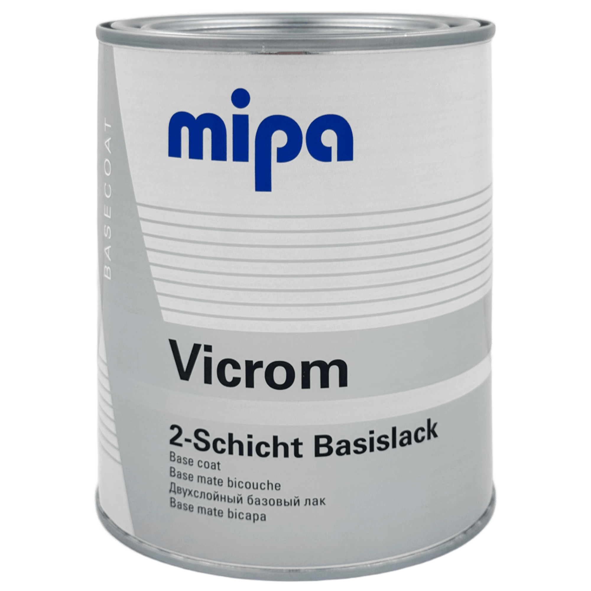 MIPA BC 2-Schicht-Basislack Vicrom Базовая краска (эффект алюминия) 1л