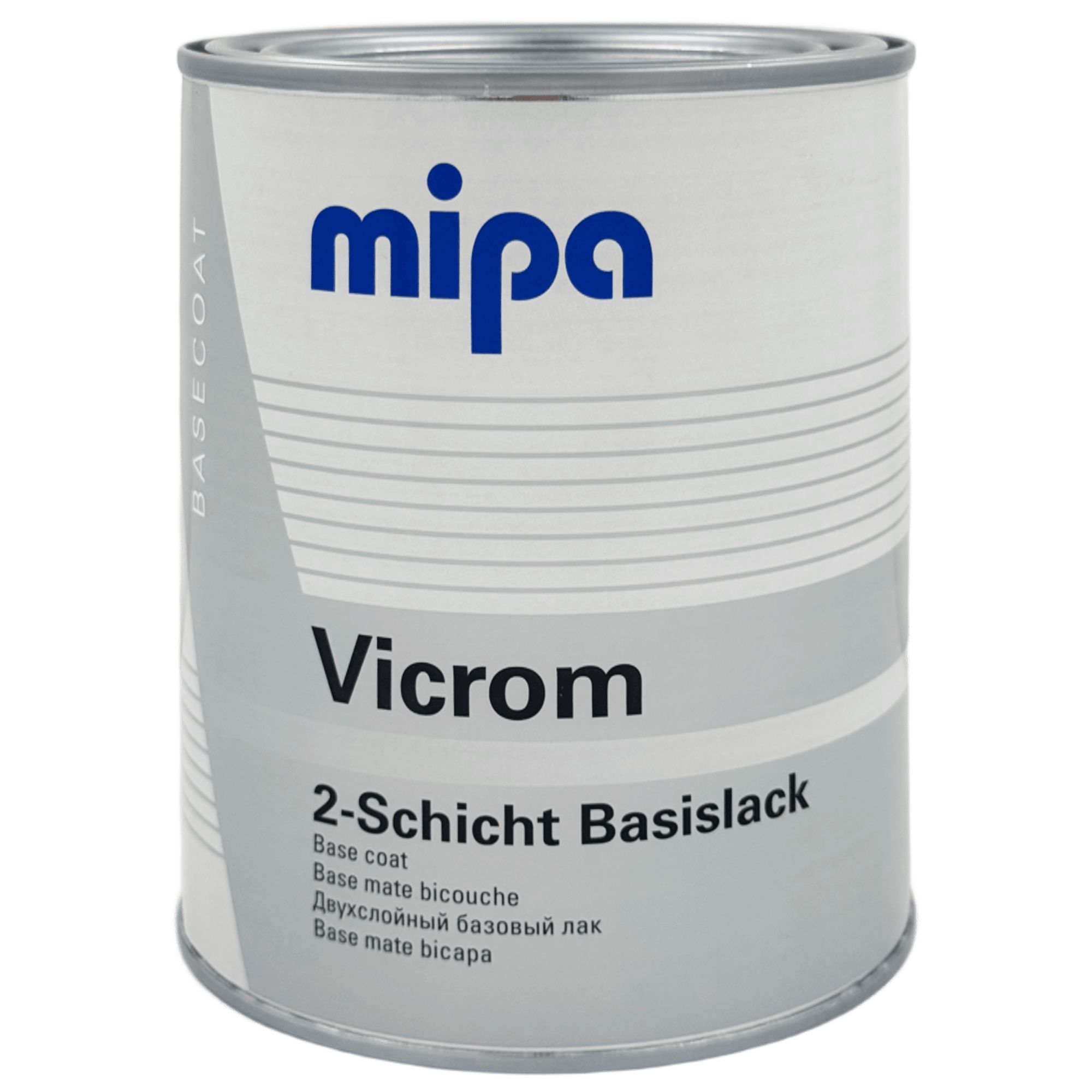 MIPA BC 2-Schicht-Basislack Vicrom Базовая краска (эффект алюминия) 1л