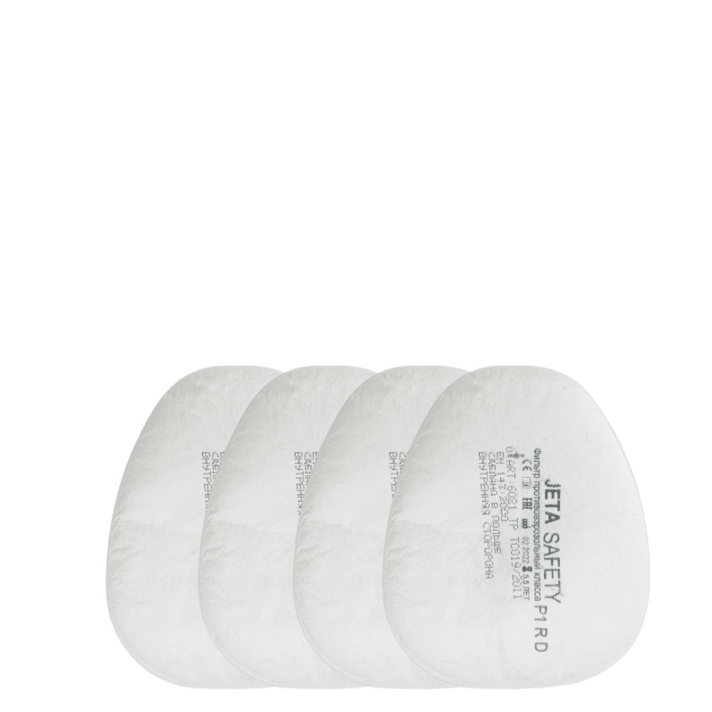 JETA SAFETY 6021 Предфильтр в маску покрасочную P1 R (упаковка 4шт)