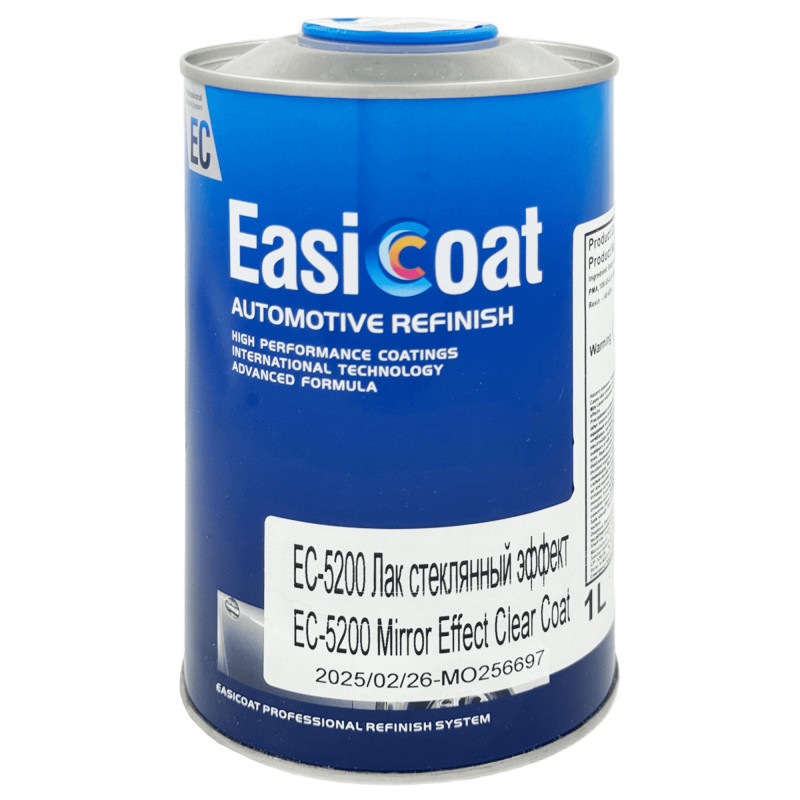 EASICOAT EC-5200 Mirror Effect Clear Coat Лак стеклянный эффект 1л + 0.5л (EC-5672 отвердитель)