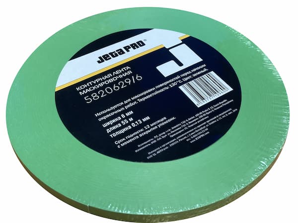 JETA PRO 5820629/3 Зеленая контурная лента 3мм х 55м