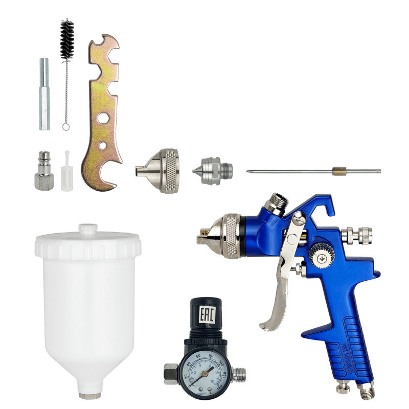 OTRIX H827 Пистолет покрасочный в наборе (сопло 1,4мм и 1,7мм)