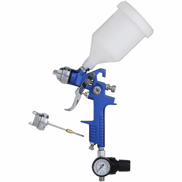 SICO TOOLS H-827 Пистолет покрасочный в наборе (сопло 1,4мм и 1,7мм)