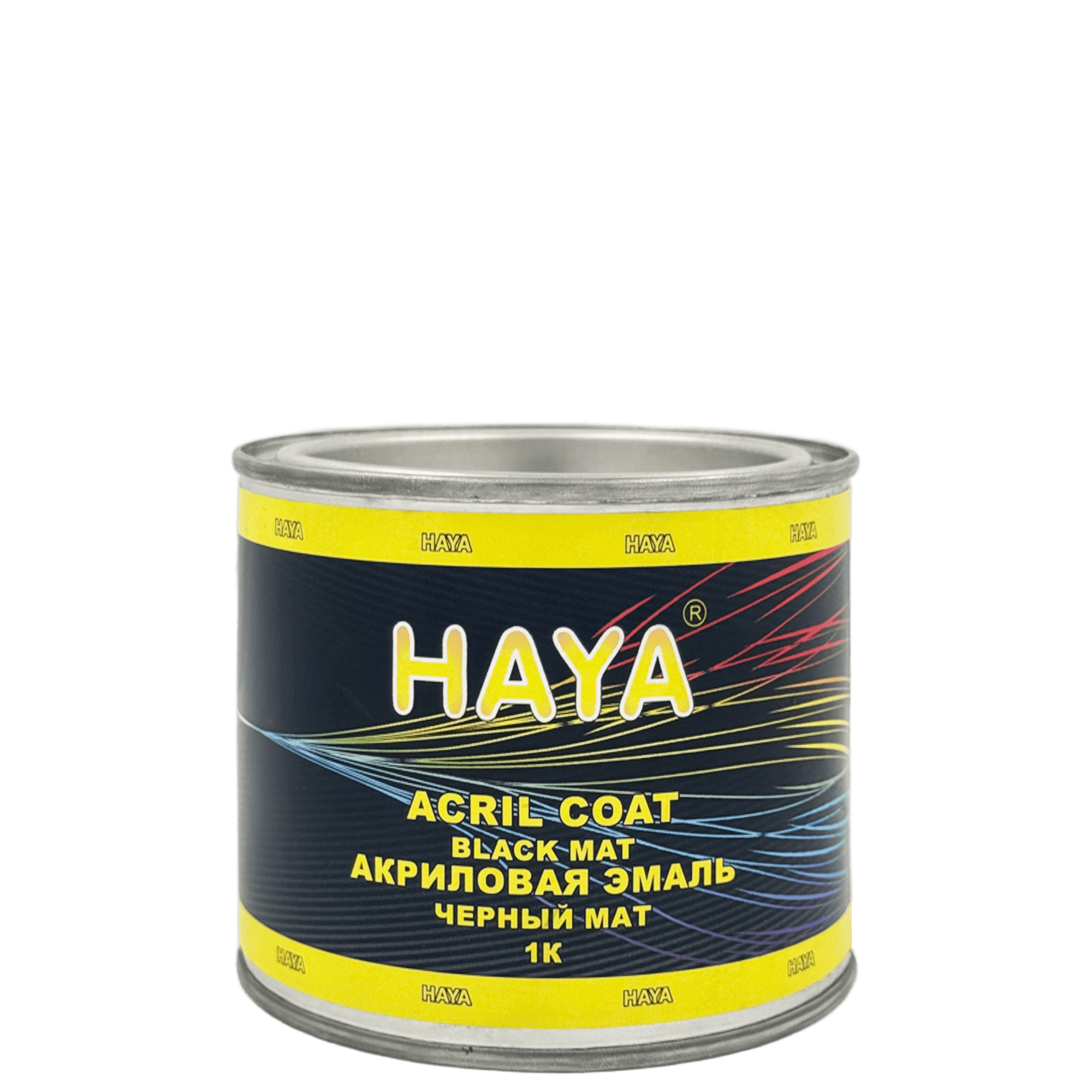 HAYA 1K Краска чёрный мат 0,4л