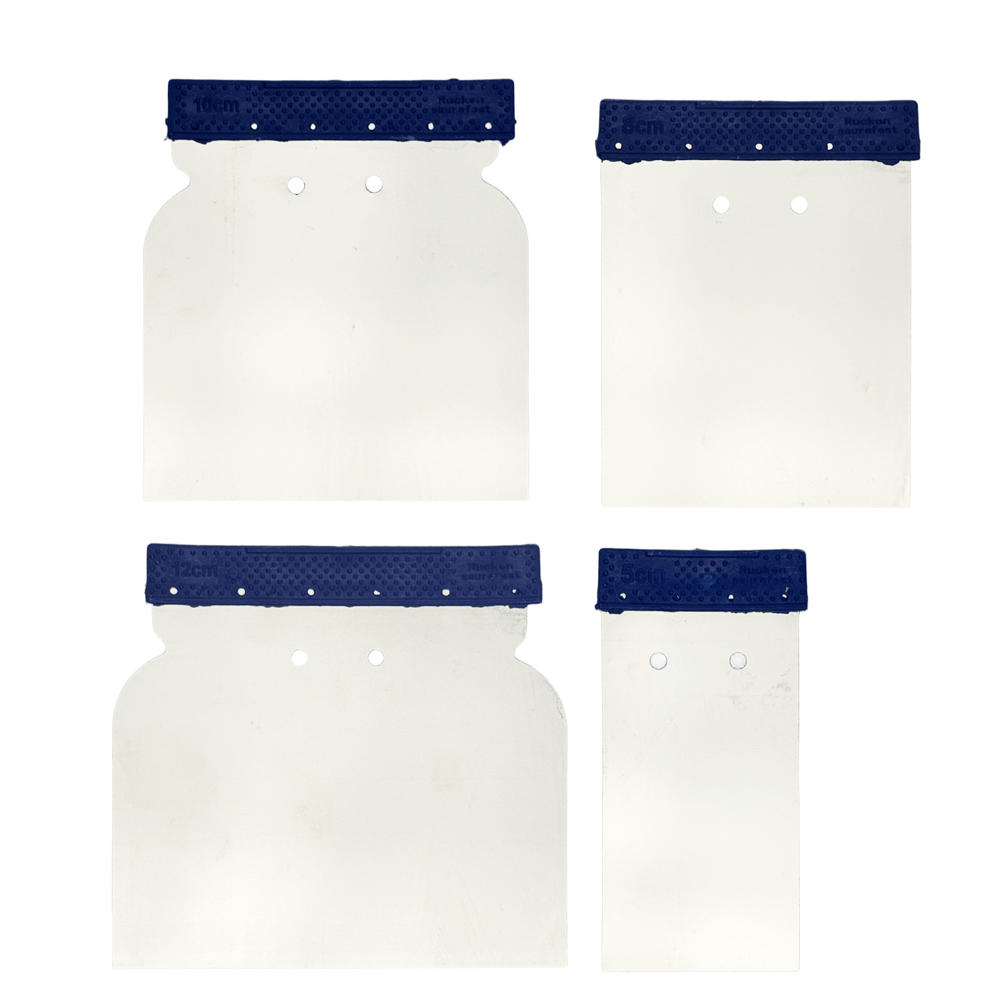 APP HARDY Шпатели металлические нержавеющие (Синие 4шт) превью #2