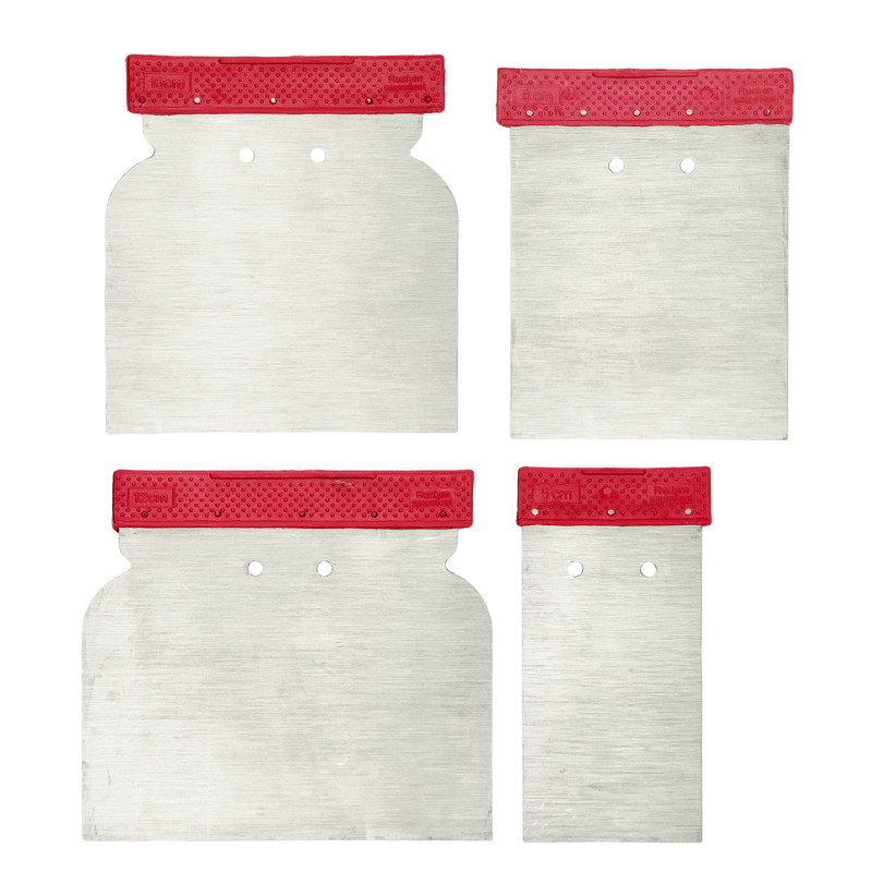 APP HARDY Шпатели металлические (красные 4шт)