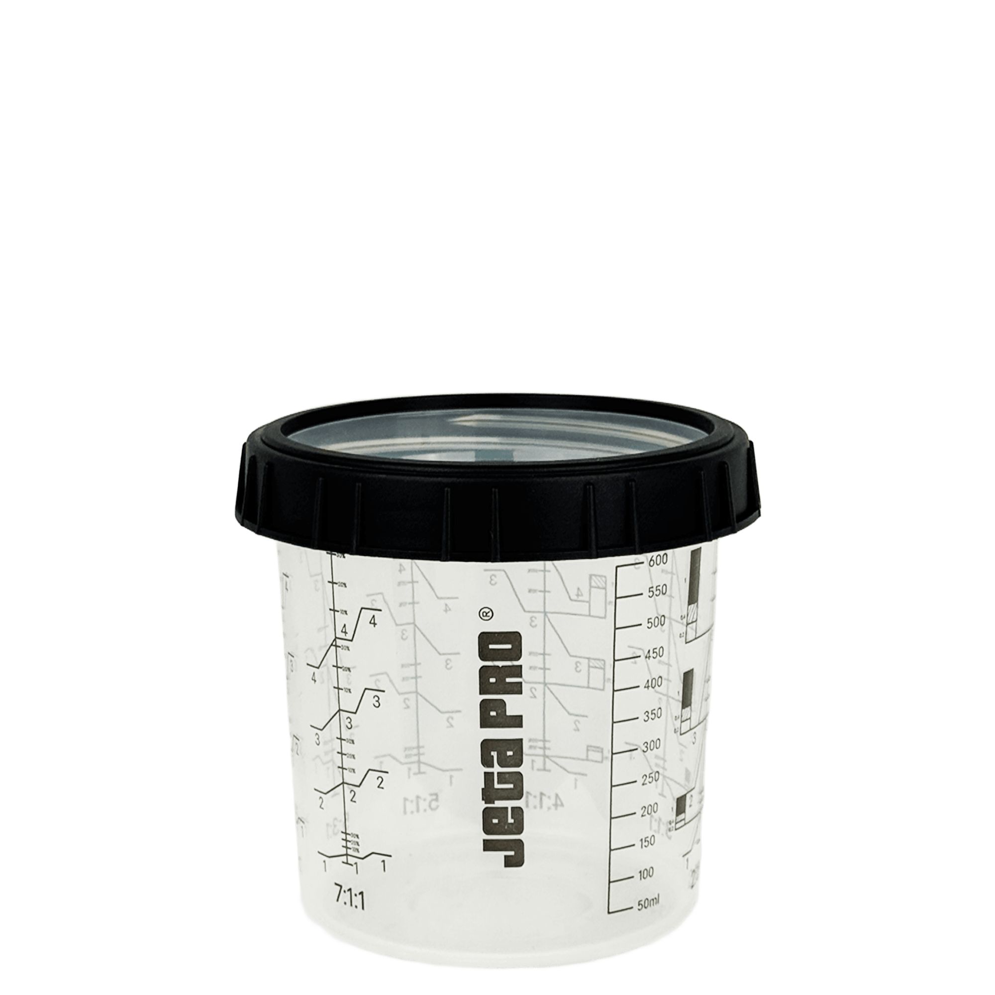 JETA PRO 596260 Многоразовая емкость с фиксирующим кольцом JPPS 600 мл