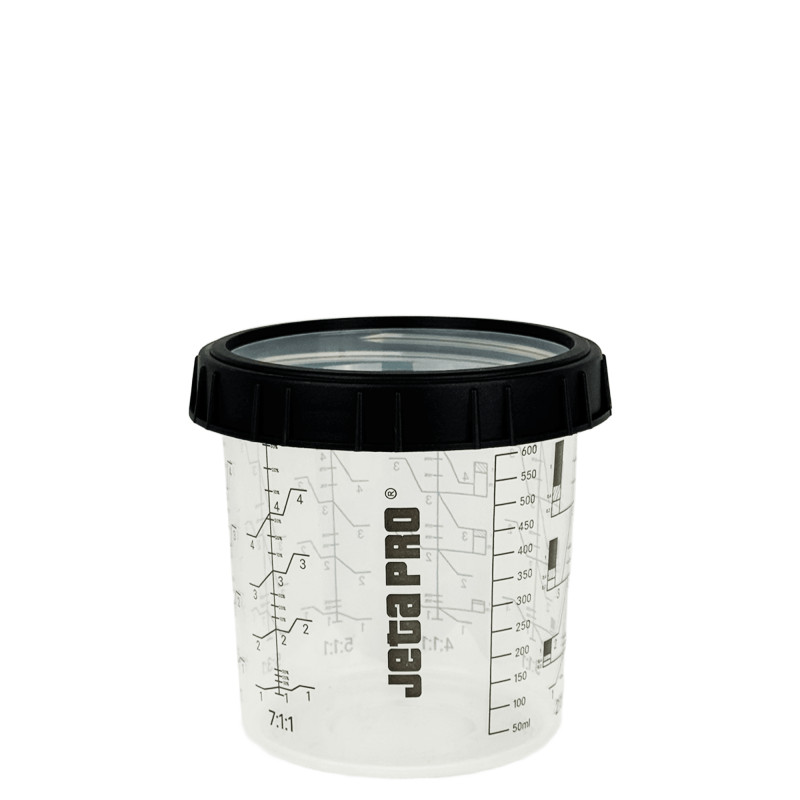 JETA PRO 596260 Многоразовая емкость с фиксирующим кольцом JPPS 600 мл