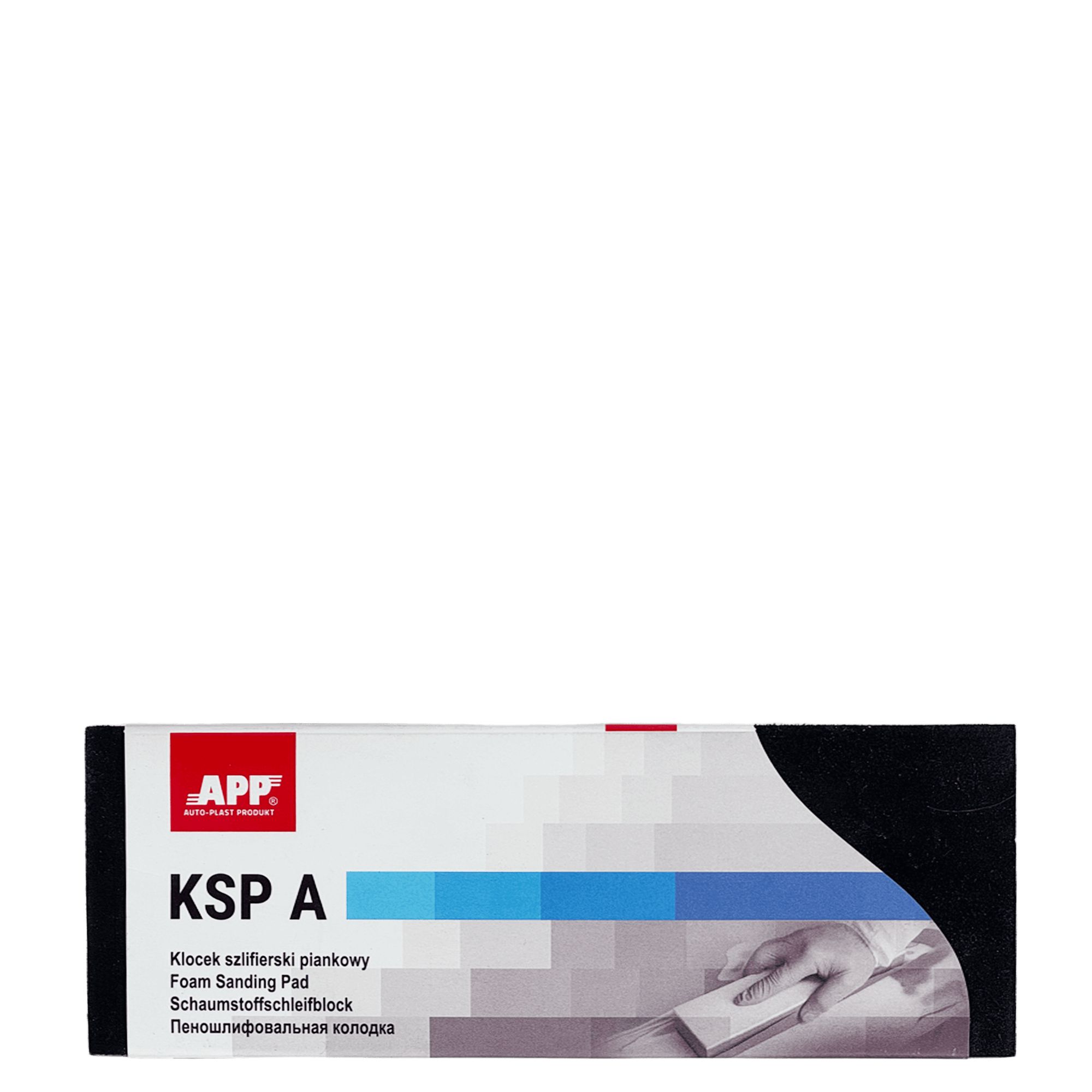 APP KSP А Брусок шлифовальный пенный 210мм x 75мм x 27 мм превью #1