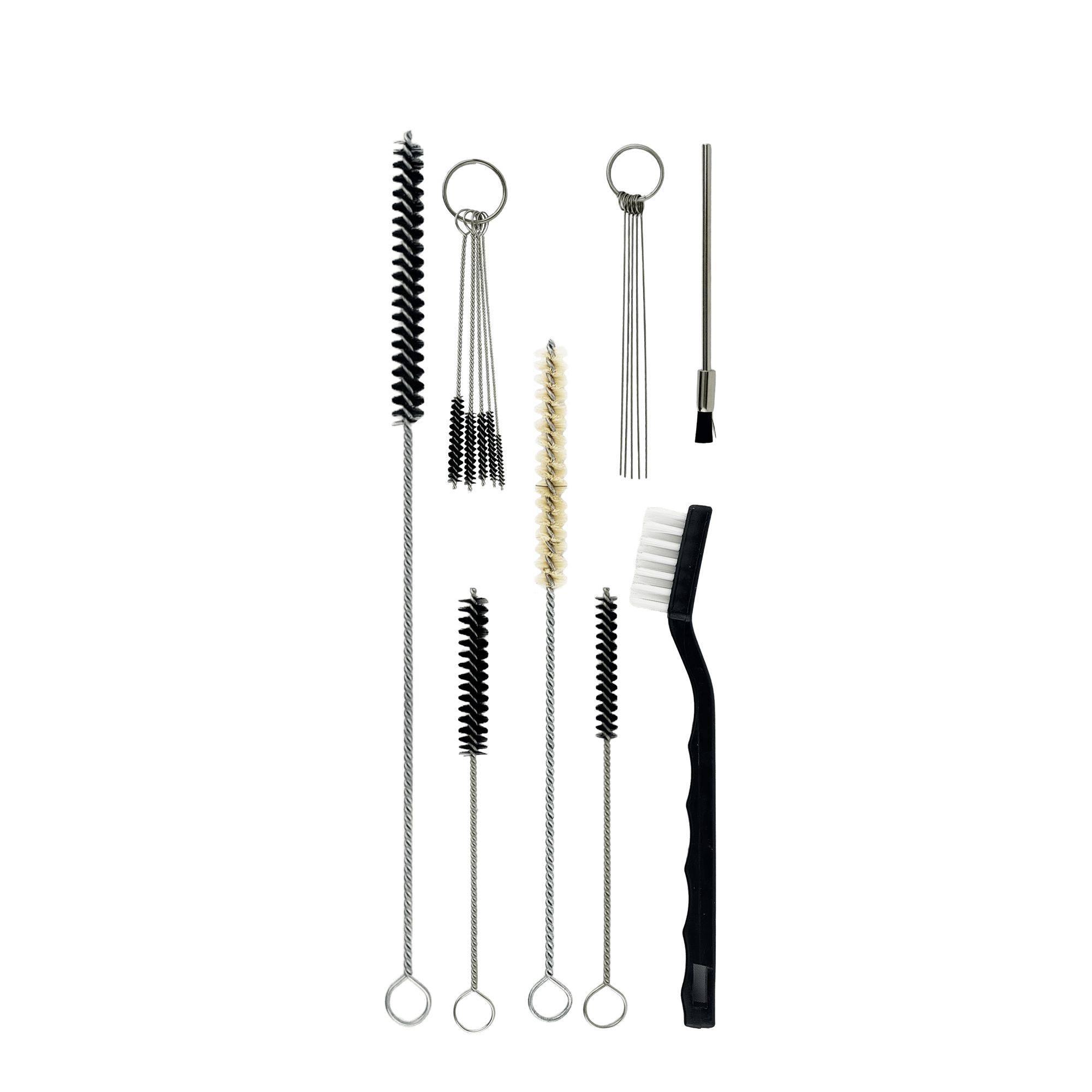 РУССКИЙ МАСТЕР РМ-91686 Набор для чистки краскопультов 16 предметов превью #1