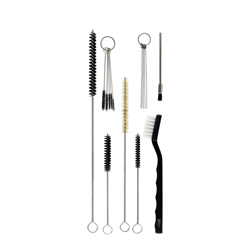 РУССКИЙ МАСТЕР РМ-91686 Набор для чистки краскопультов 16 предметов