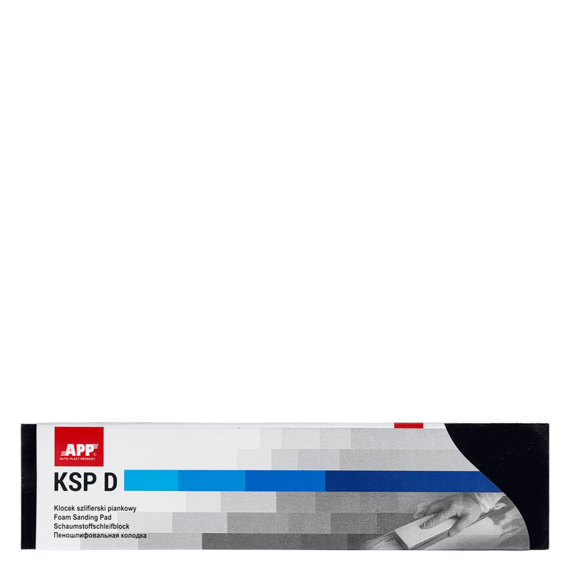 APP KSP D Брусок шлифовальный пенный 290мм x 75мм х 27мм