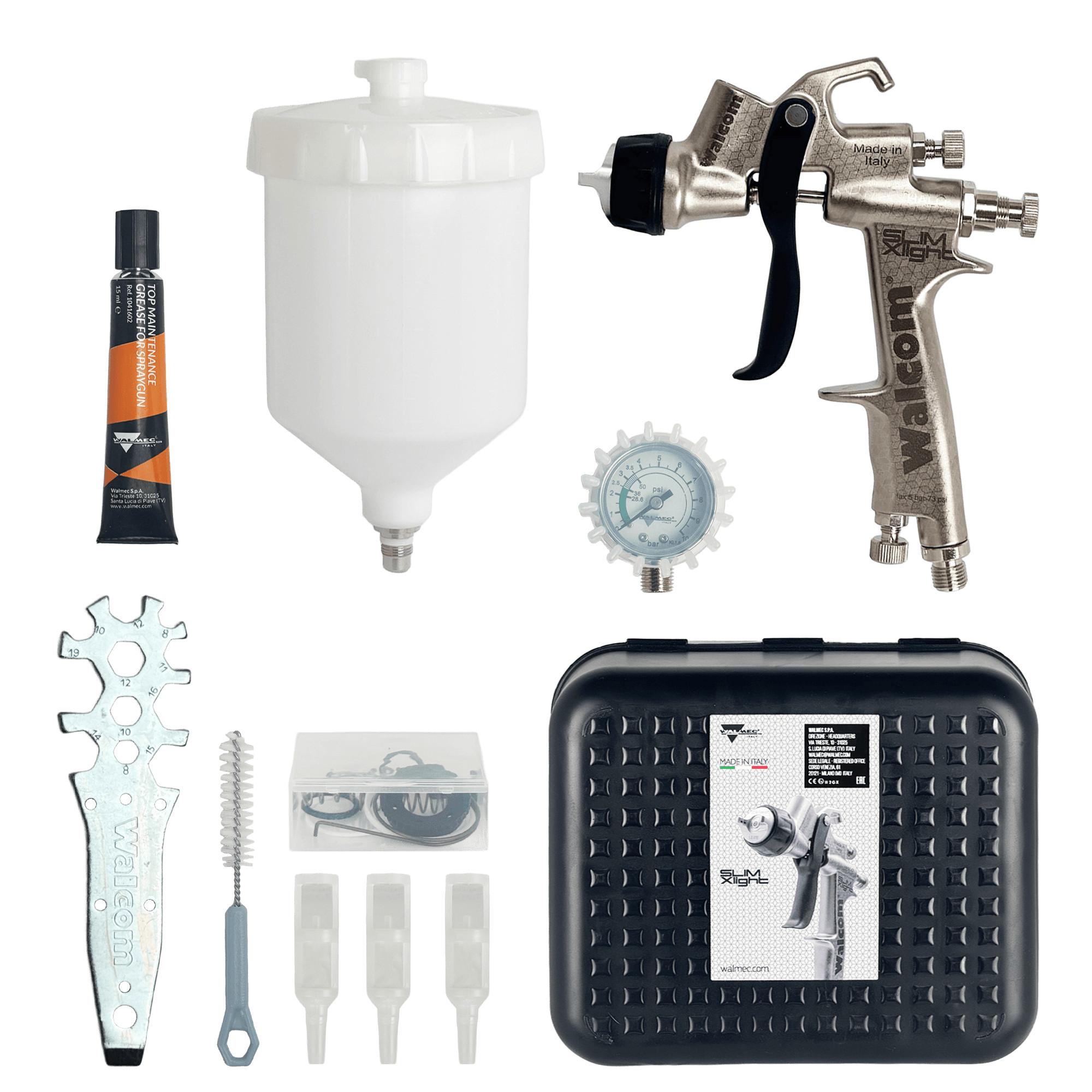 WALCOM SLIM X-LIGHT HTE (HALO) Пистолет покрасочный превью #4