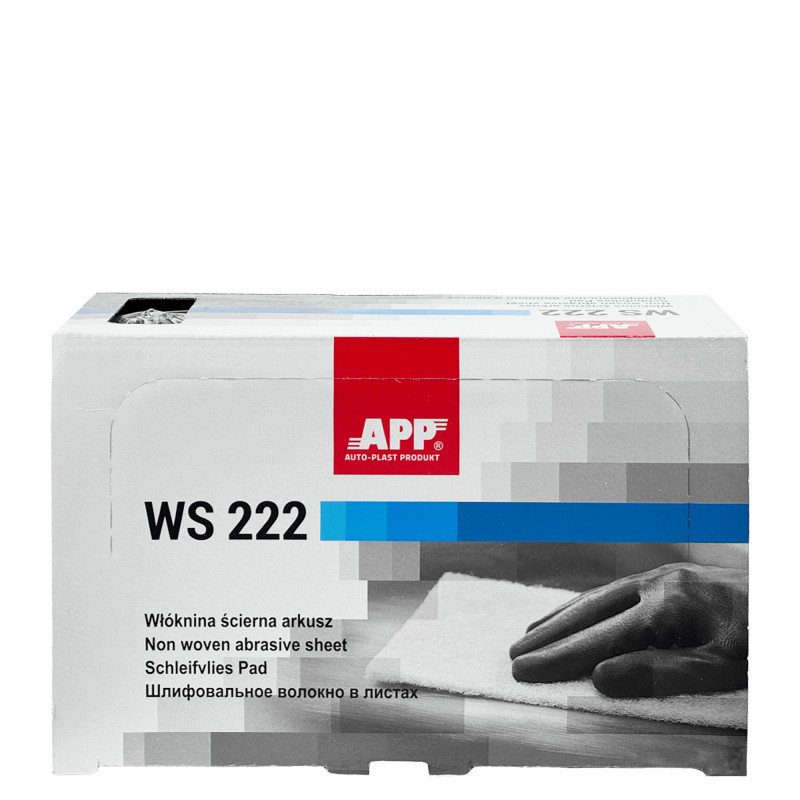 APP WS222 Шлифовальное волокно в листах 150х230мм