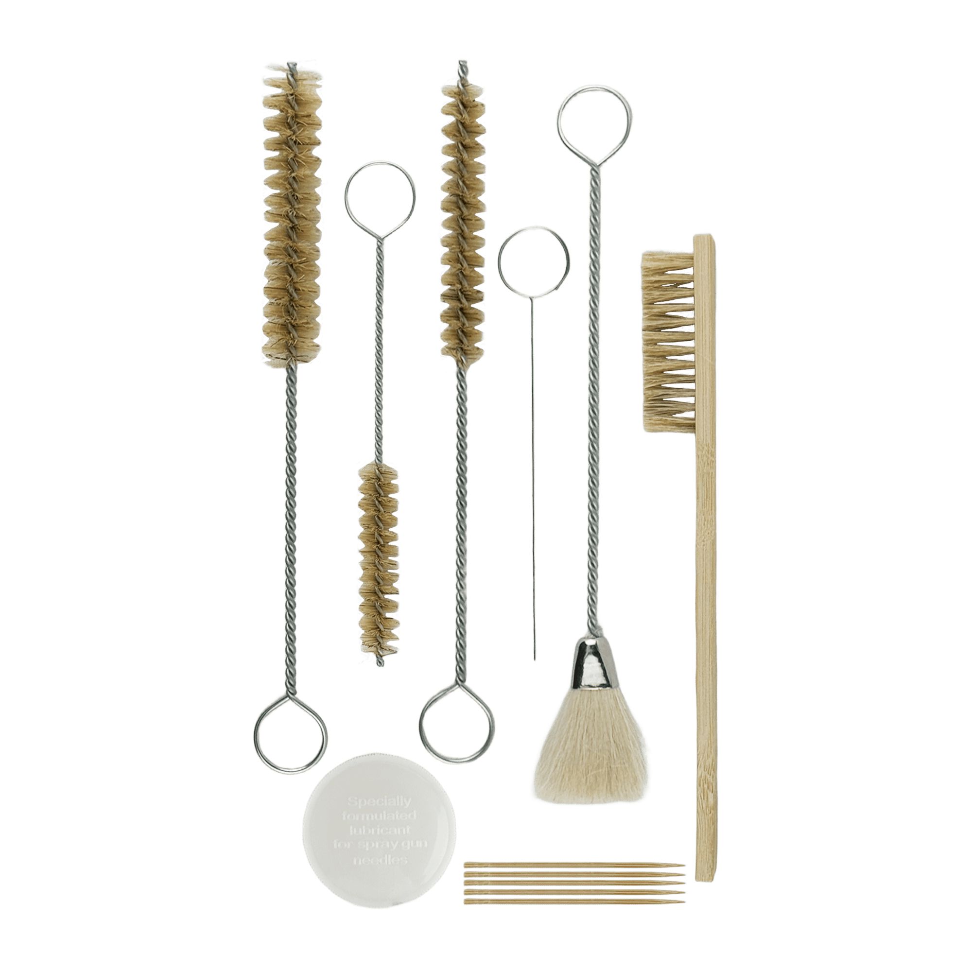 ROXELPRO 499246 Набор для чистки окрасочных пистолетов (12 предметов) превью #1