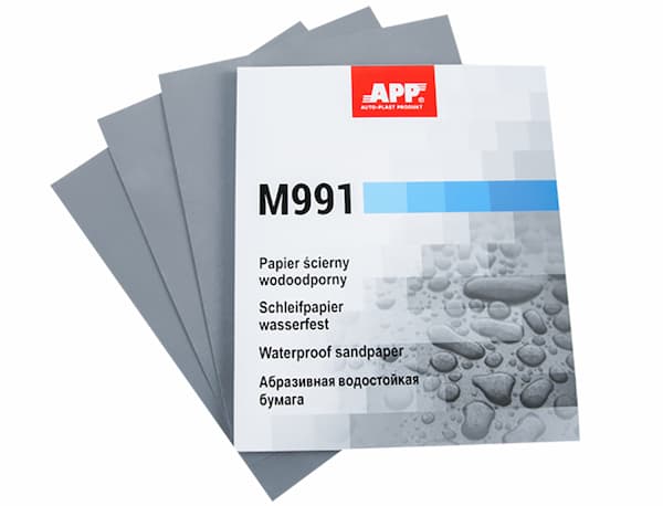 APP M991 MATADOR Абразивная водостойкая бумага 230x280мм превью #1